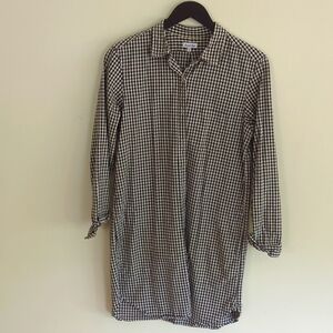 Steven Alan gingham shirt dress, Medium